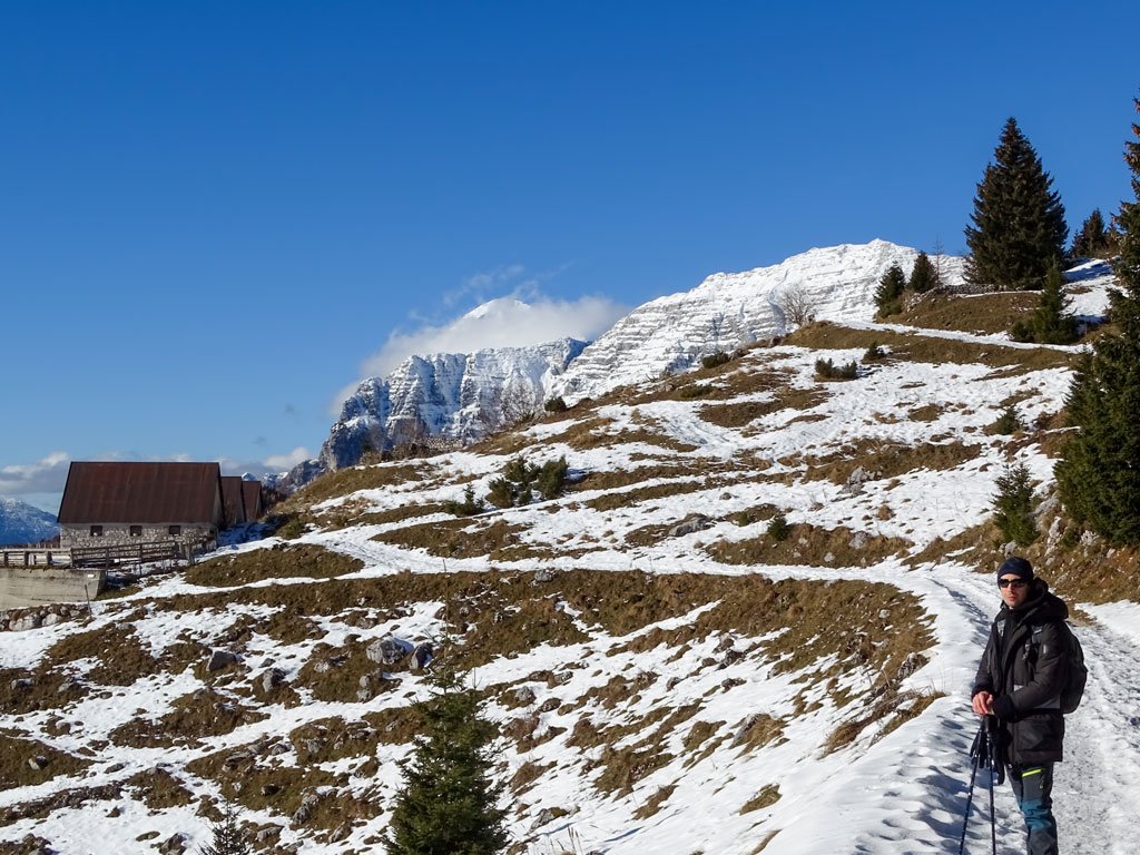 Montagna neve Friuli: Altopiano del Montasio
