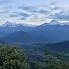 Le montagne dell'Himalaya in Nepal